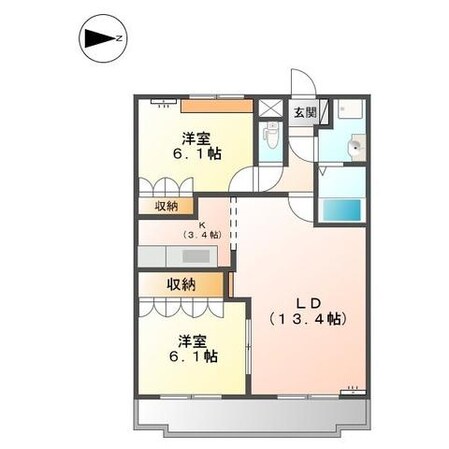 ウィンズパレス雅の物件間取画像